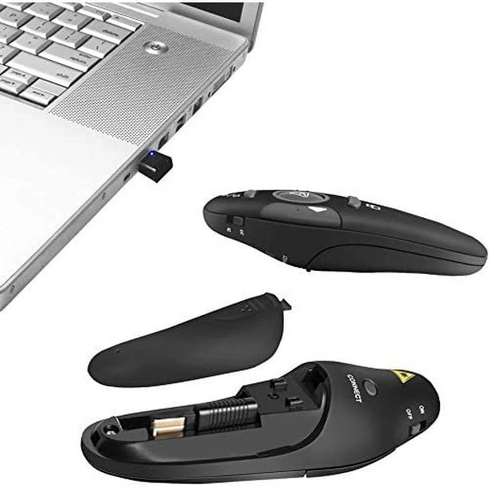 Power pointer RF 2.4GHz USB Control Wireless Presenter Remote
