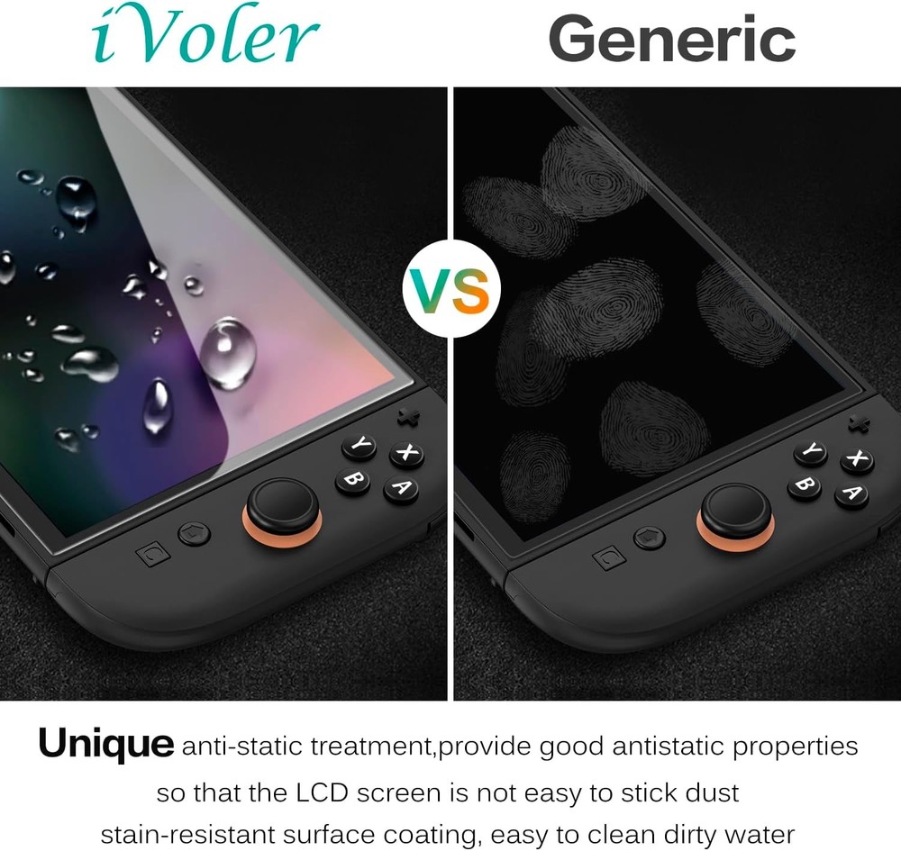 3-Pack Tempered Glass Screen Protector for Nintendo Switch 2 (2025)