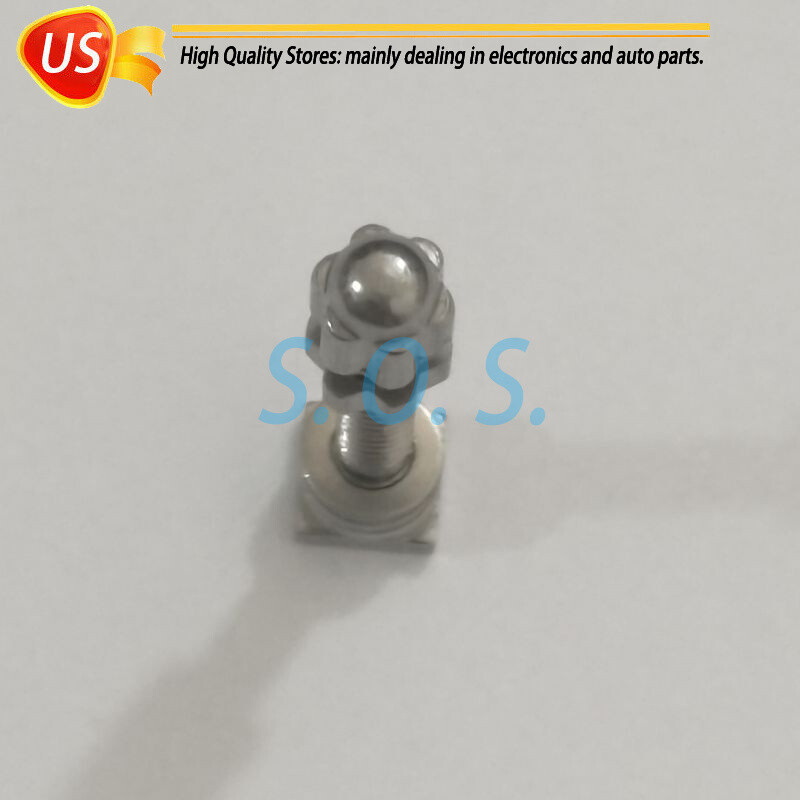 NEW Replace For C ar tier Eyeglasses Frame Small Size Square Screw & Bolt Silver