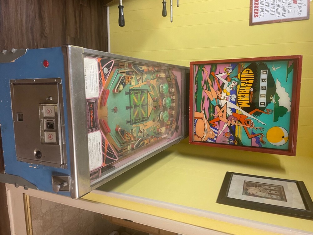 Gulf Stream pinball machines arcade style used 