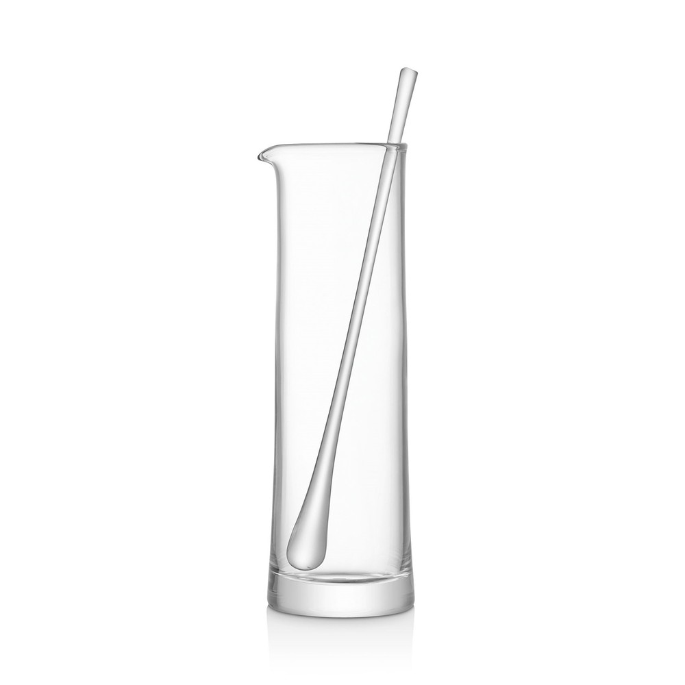 LSA 269967 Gin Cocktail Jug and Stirrer 2 Piece Set Clear