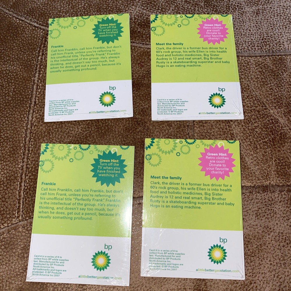 BP Collector Cards
