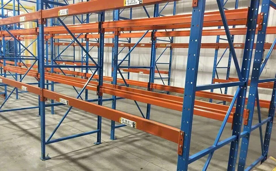 Used Structural Pallet Racking Uprights- 60"x22'