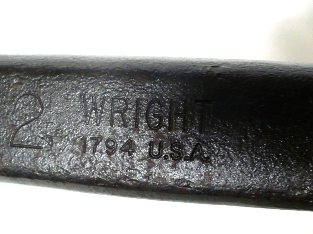 Wright Tool 12-Point Structural Spud Handle Box End Wrench,2", 1794- Free Ship