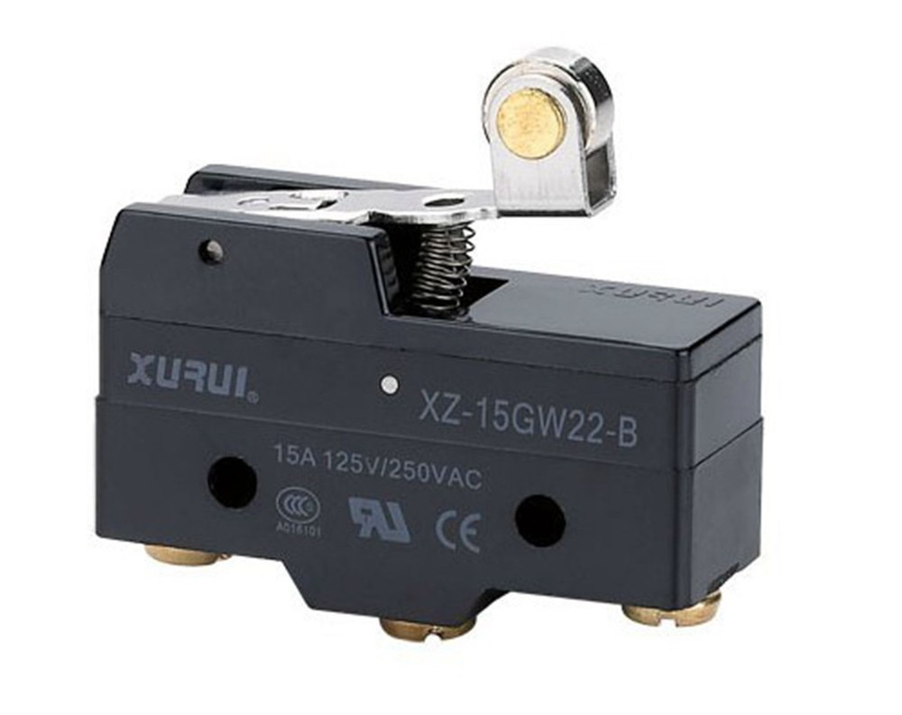 (1)  NO+NC Miniature Micro Switch SPDT Short Hinge Roller Lever Type