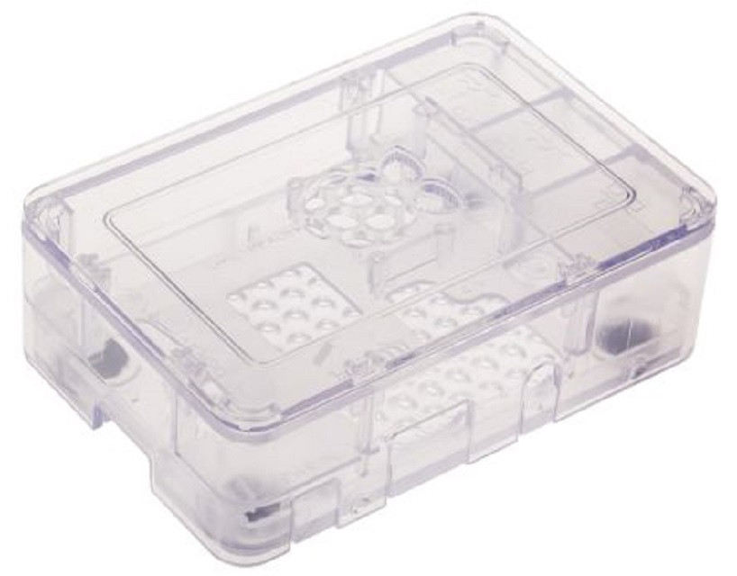 RS Pro Clear ABS Case For Raspberry Pi 2 B, Raspberry Pi B+