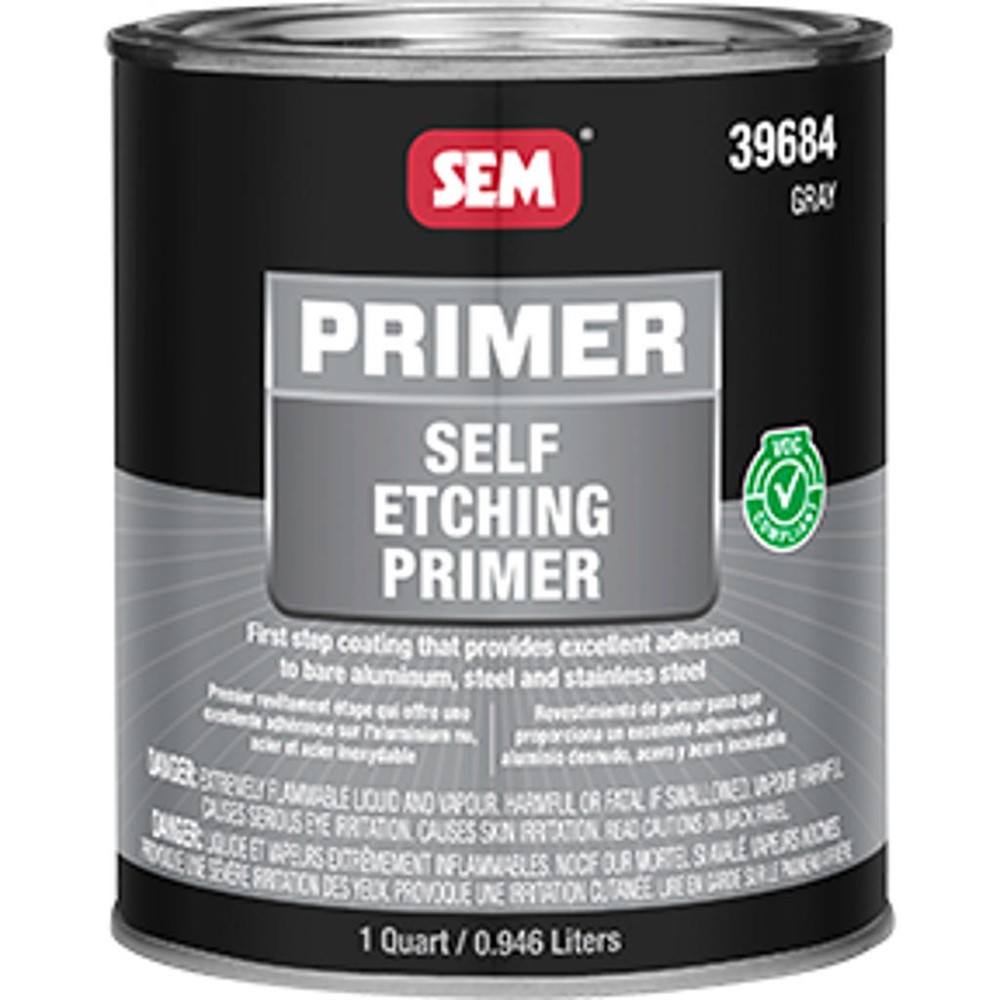 Self Etching Primer - Gray SEM-39684 Brand New!