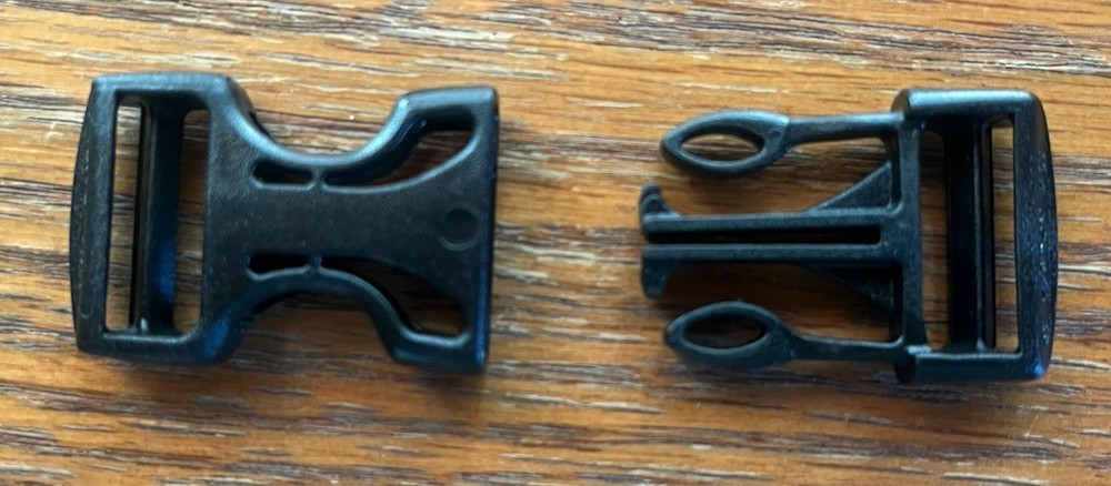 Liberty Mountain 3/4 Inch Dual Adjust Side Release Buckle 2-pack