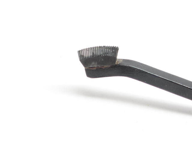 Ramelson Ullman Single Line Carbide Tip Gunsmith Checkering Tool 90 Degree Pull