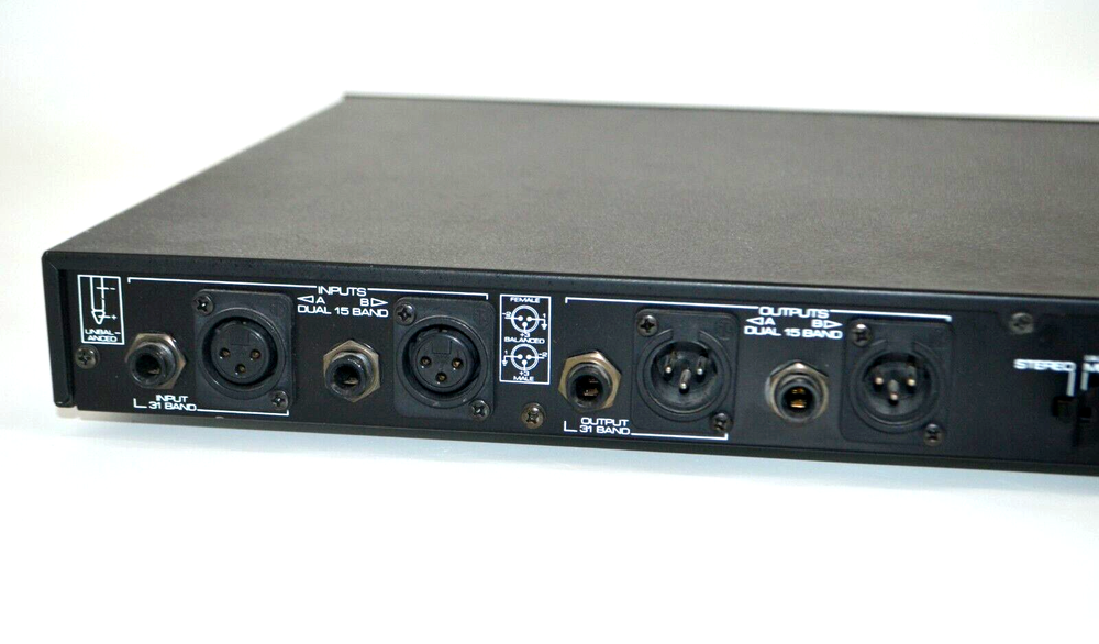 DBX 1531x Stereo / Mono Graphic Equalizer EUC Tested - Working