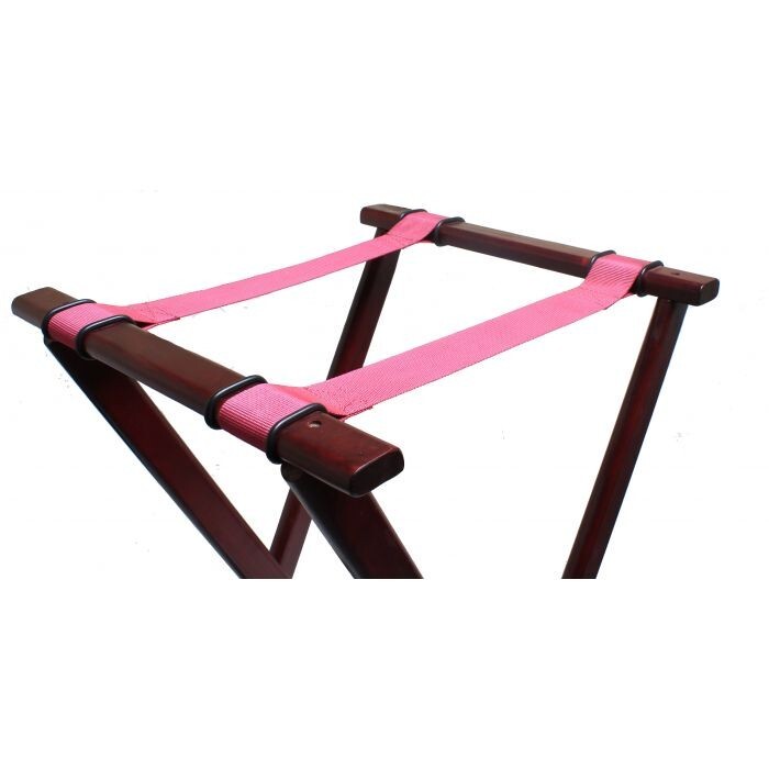 Thunder Group Double Bar Wood Tray Stand