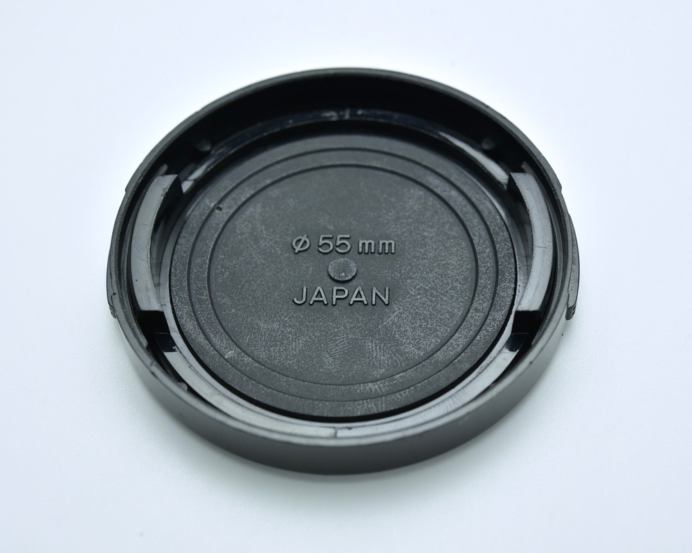 Genuine Minolta MD & MC 55mm Front Lens Cap Snap-On (#3222)
