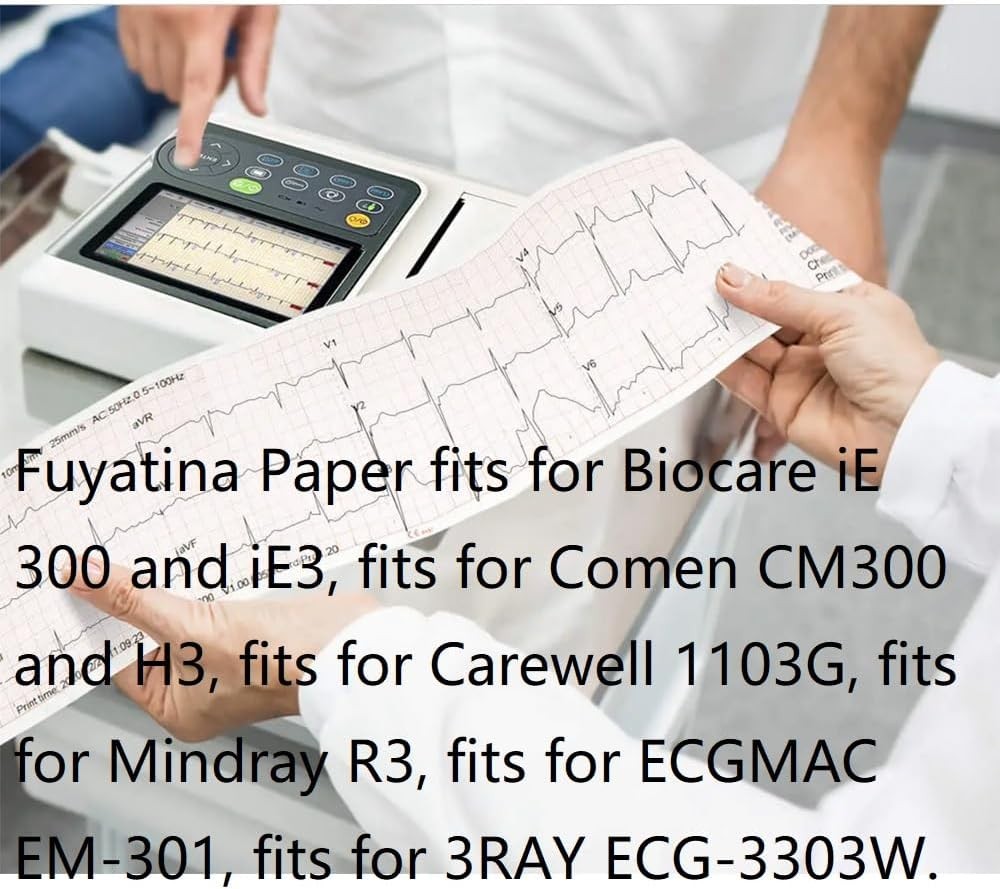 ECG EKG Paper Rolls for Multiple Machine Models