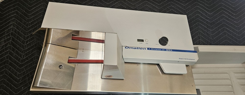 Omation Model 2100 Envelopener - Envelope Opener USED
