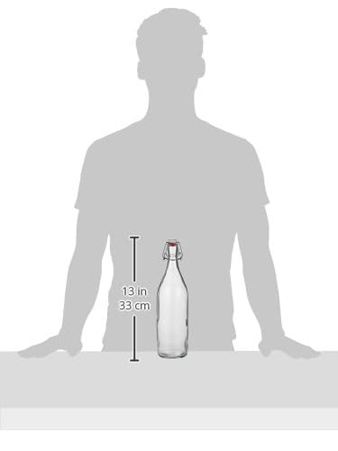 Giara Bottle 33.75 Oz Clear