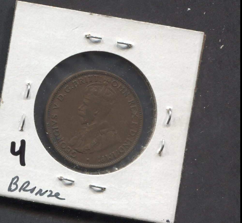 1926-Australia-VF+-KM-22-1/2 Penny