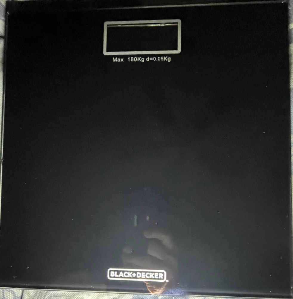Digital Bathroom Scales - Black And Decker