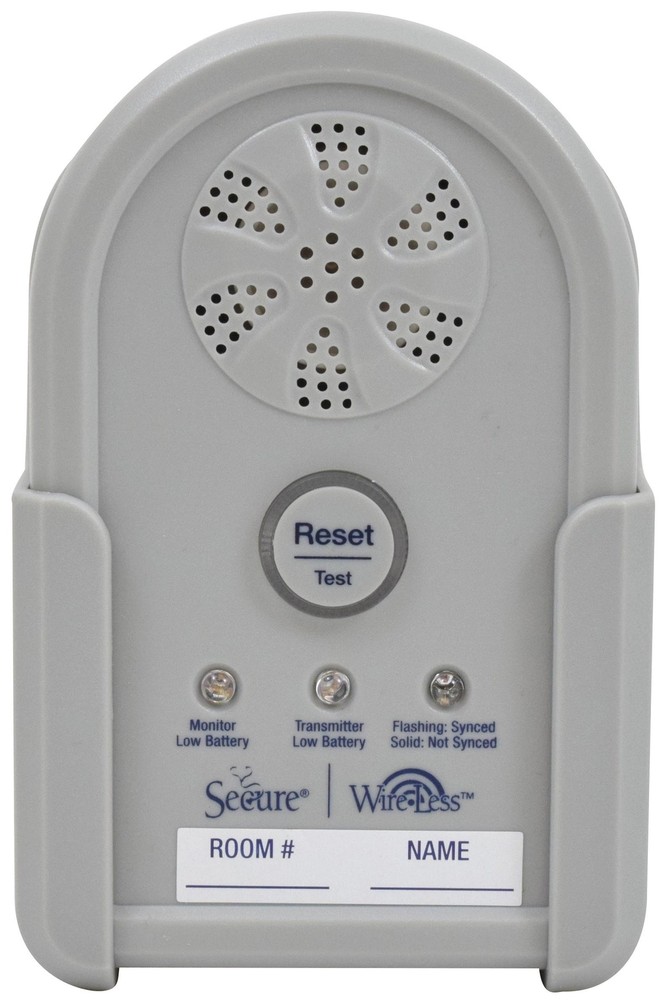 Secure Wireless Chair Exit Alarm Patient Monitoring System