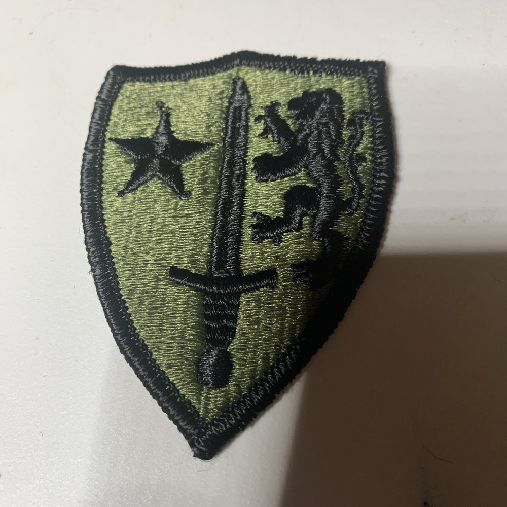 (4) 1990 U. S.  Army Element - Allied Command Europe Patch 1991 #227