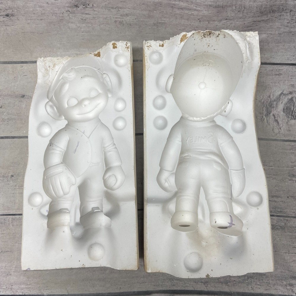 Atlantic Mold Ceramic Casting Mold Baseball Smiley #A670