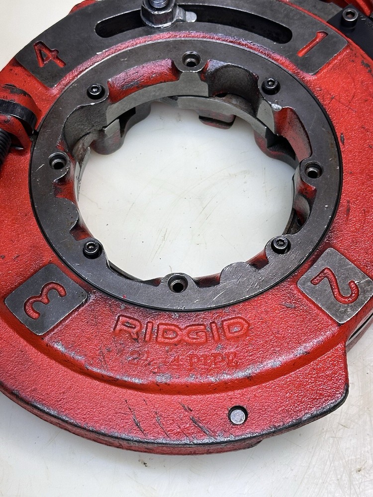 Ridgid Receding Die Head For 1224 Pipe Threader/ Threading Machine 2-1/2"-4" #2