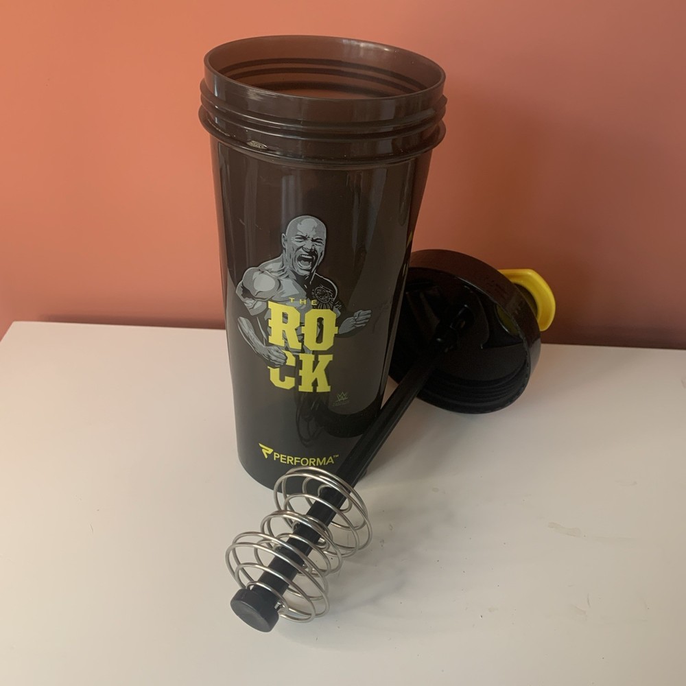 PERFORMA The Rock Black Shaker Bottle - 28oz.