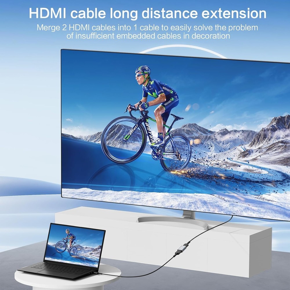 8K HDMI Coupler Set - 4-Pack for Ultimate Compatibility & Performance