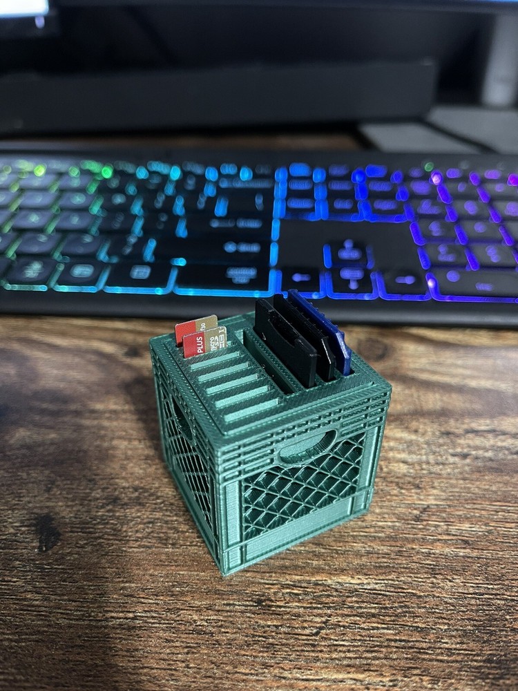 Micro Sd Card Holder Mini Crate