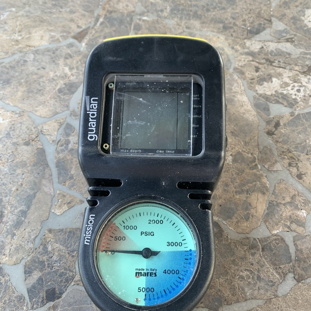 Mares Mission Guardian Computer Console MR12DFC Mares Nikos Pro sub Avalon Scuba