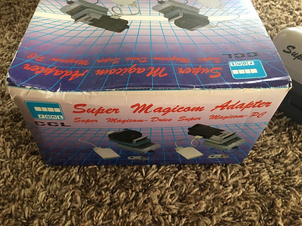Super Magicom Adapter For Famicom / Rare!