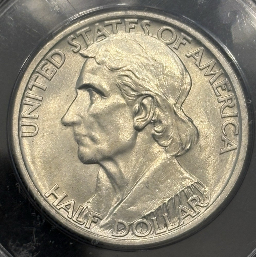 1934 Boone Commemorative Half Dollar — PCGS MS63 Rattler 🔥￼