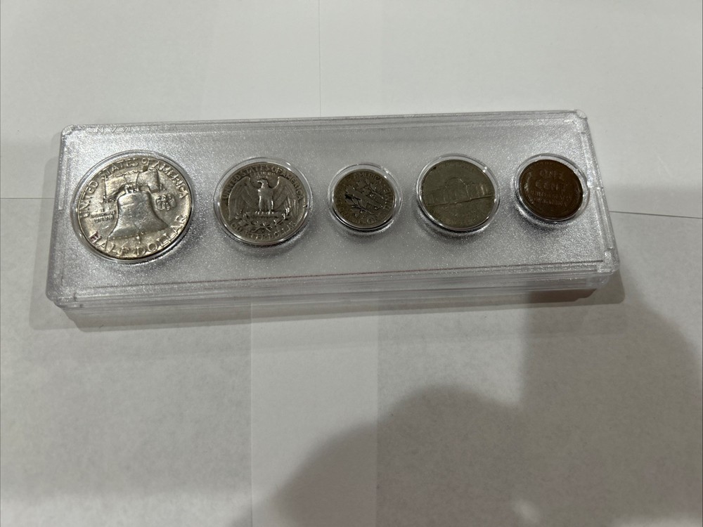 1953 SET -90 % SILVER.