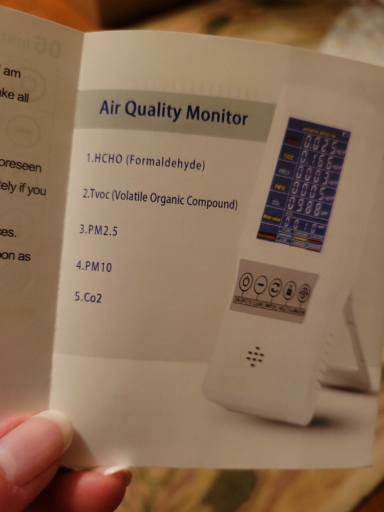 Air Quality Dectector Precision Instrument New Open Box