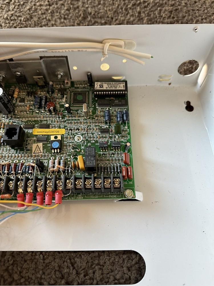 Napco Gemini GEM P1632Hybrid Hardwire/Wireless Control Panel 1919