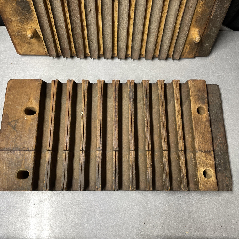 Antique ~ Durex Wooden Cigar Making Mold Press Tool