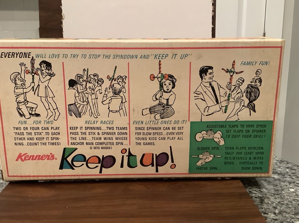 Kenner “Keep It Up Game” 1970 ~ GC