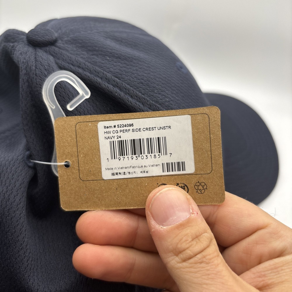 Callaway Golf Hat Navy Blue One Size Adjustable StrapBack Outdoor 100% Polyester