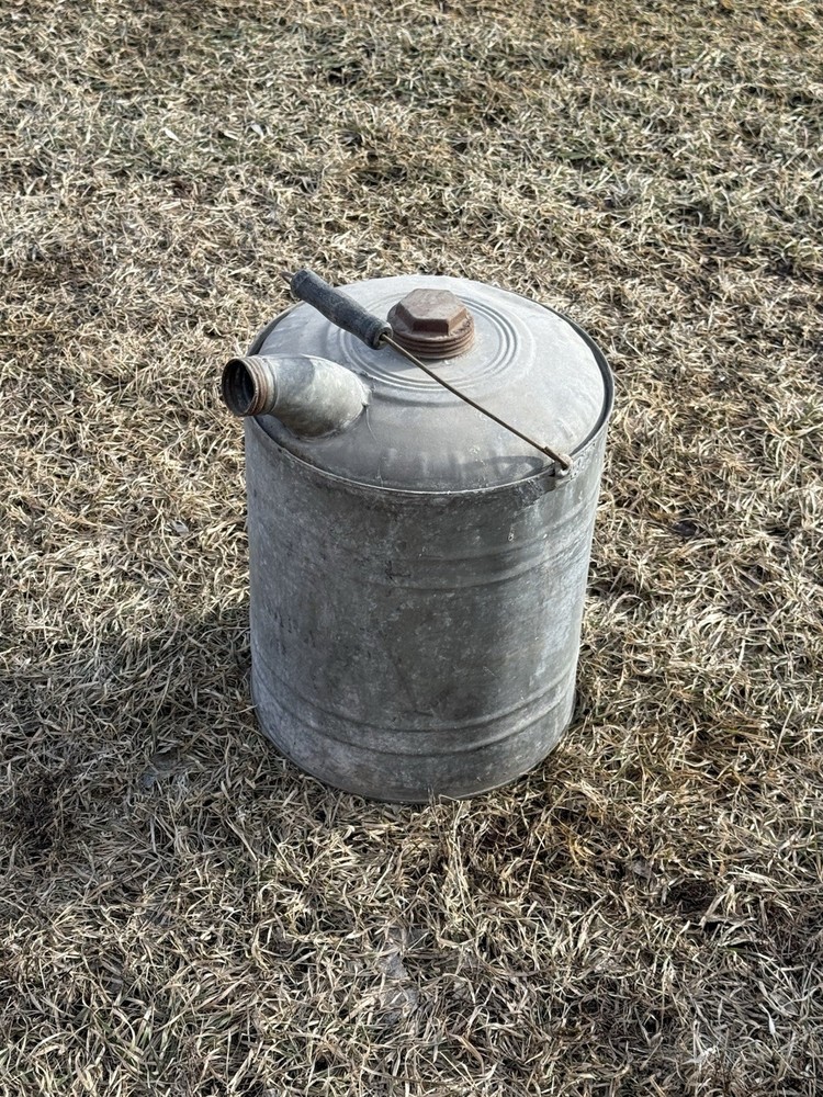 Vintage Galvanized Watering Can