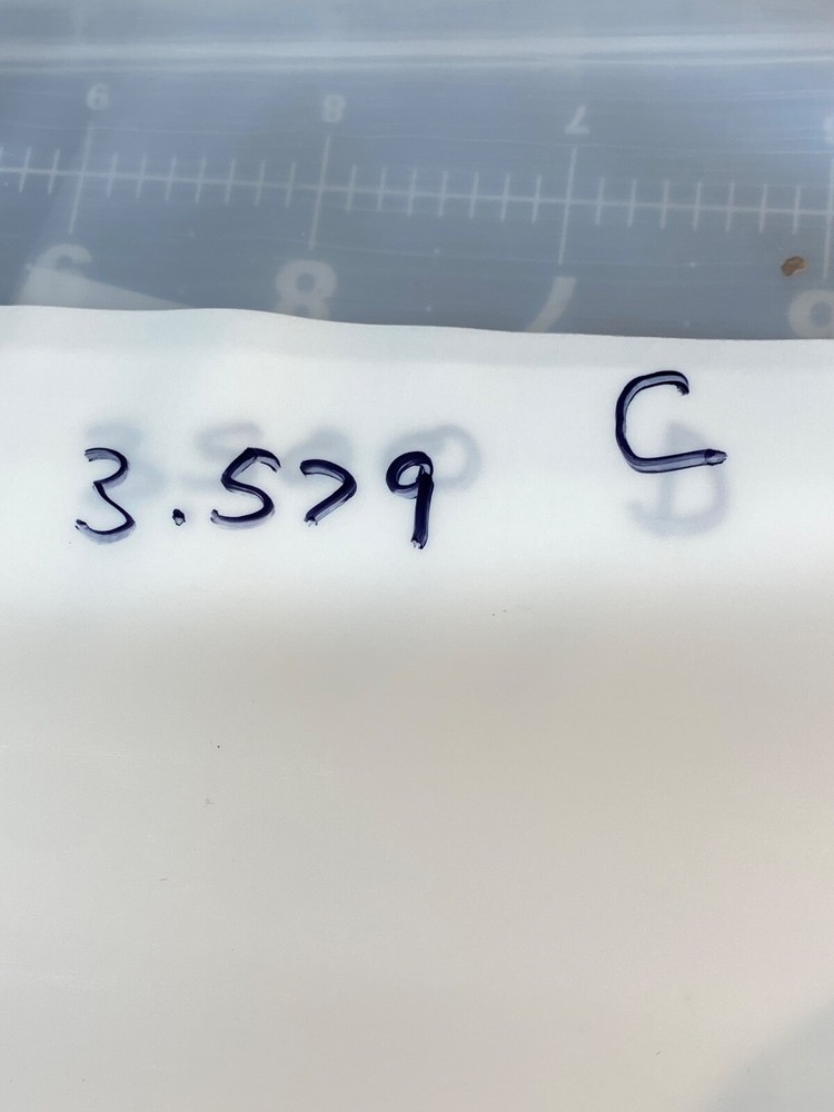 One WILSON TOOL/AMANDA 3.579" ID Die