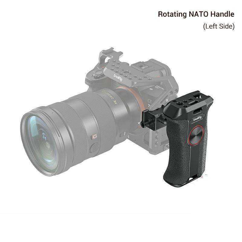 SmallRig Push Button Rotating Quick Release NATO Handle for Camera Cage 326