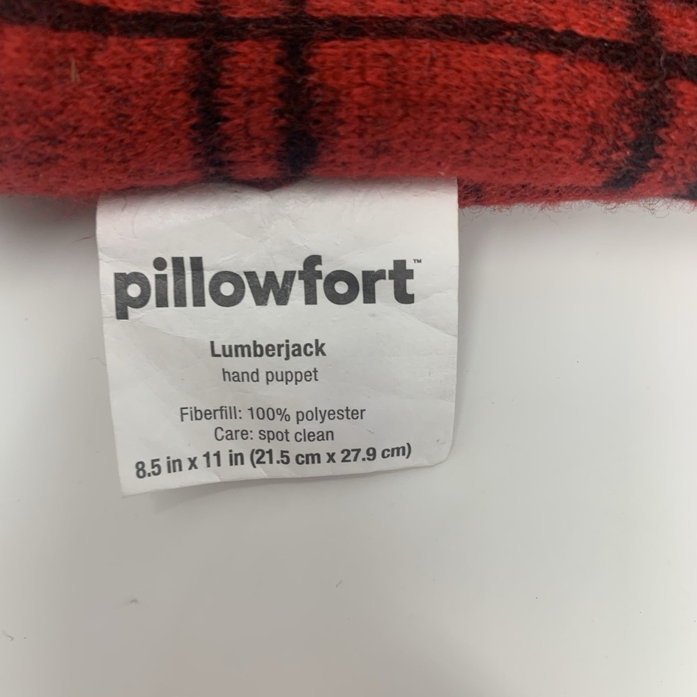 Pillowfort Lumberjack Hand Puppet