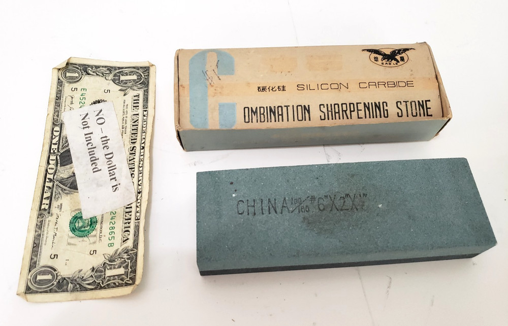 Eagle - Combination Sharpening Stone Silicon Carbide - Course and Fine - UNUSED