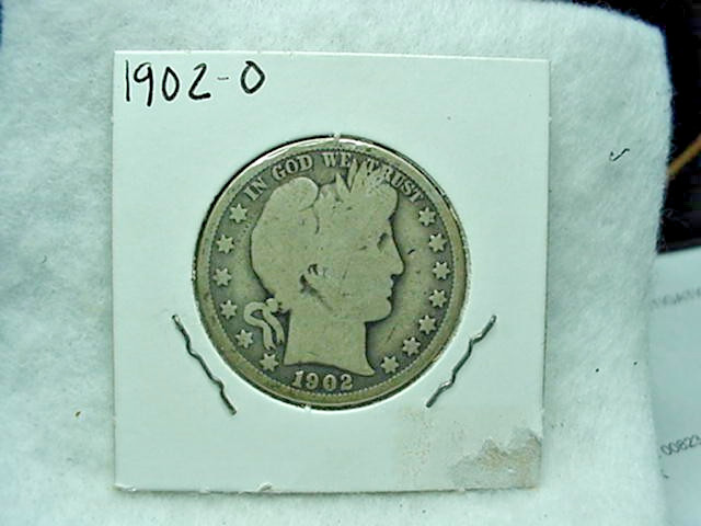 1902-O Barber Half Dollar