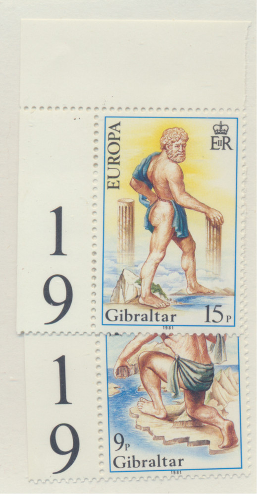 Gibraltar Stamps Scott #400 To 401, Mint Never Hinged
