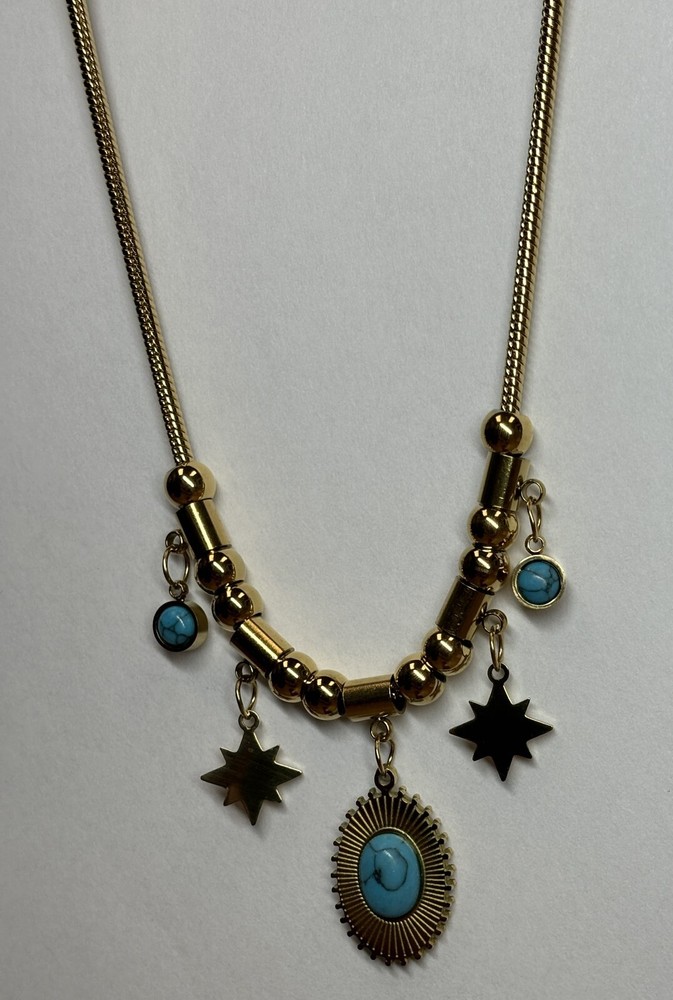 Gold DIY Egypt Eye Necklace