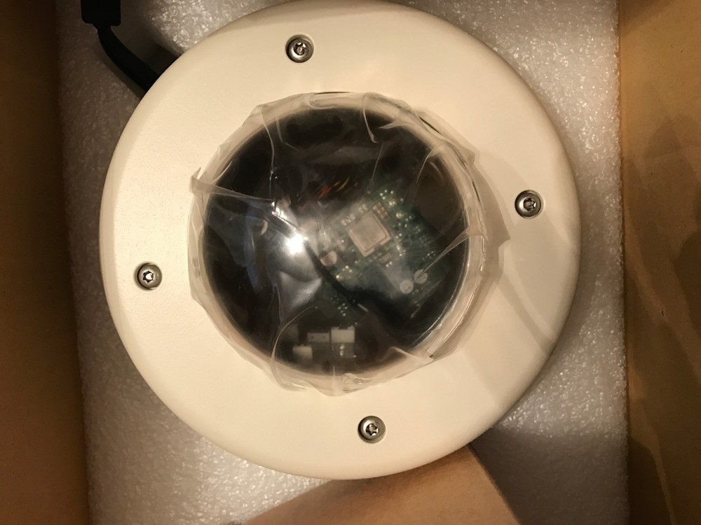 DVTEL DVT9460ARC-D2N Security IP Camera Fixed Dome Housing Clear Bubble DVT-VDHD