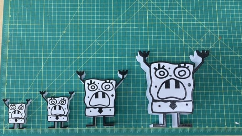 Dodle bob Pen Holder - Double Sided - 4 diffrent sizes