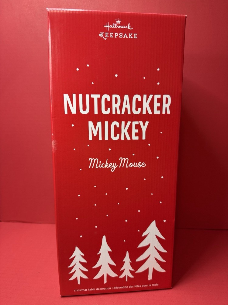 2015 DISNEY HALLMARK KEEPSAKE MICKEY MOUSE NUTCRACKER NIB