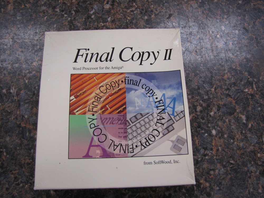 Final Copy II Release 2 ©1992 SoftWood, Inc. Word Processor for Commodore Amiga