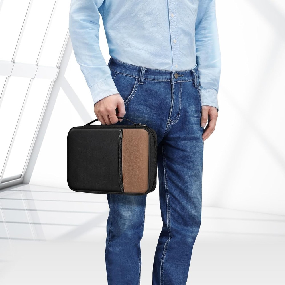 Large Capacity Bible Bag with Multiple Pockets - Ultimate Protection and Style